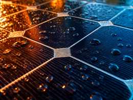 Solar panel detail